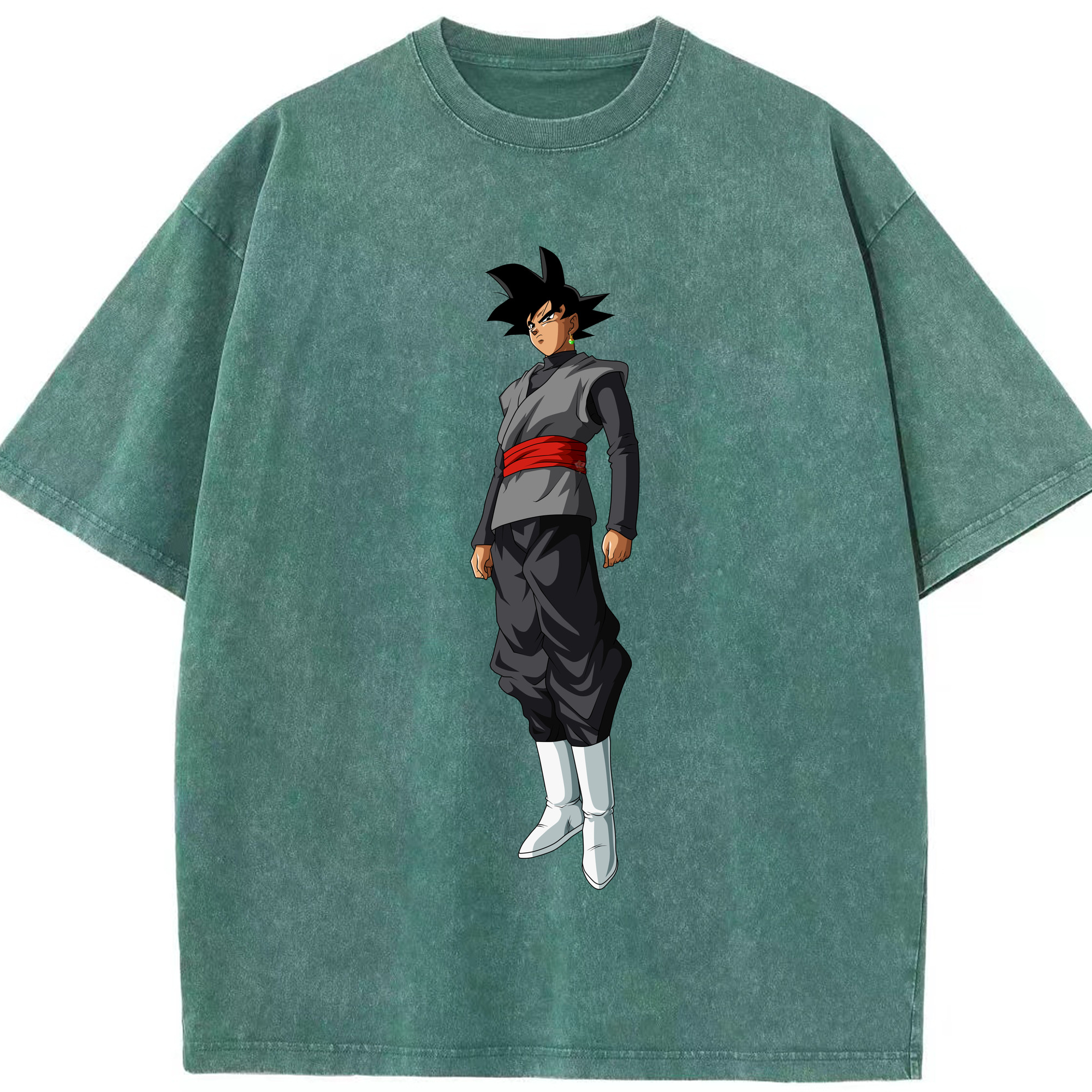 （画像用） ドラゴンボール ベジータ四世（Bejīta Yonsei）DRAGON BALL Vegeta IV 綿100% ヴィンテージ風 半袖Tシャツ（フロントプリント）